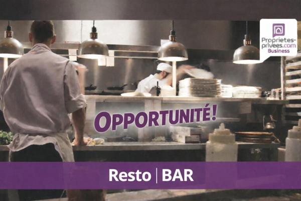 RESTAURANT, BAR 100 COUVERTS, TERRASSE