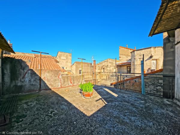 Tarascon (13150) Maison de ville à Tarascon à gros potentiel