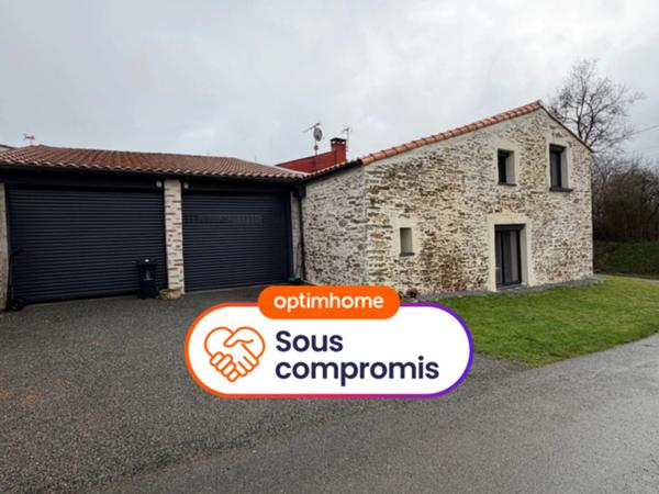 MAREUIL SUR LAY DISSAIS (85) CADRE IDYLLIQUE ADORABLE MAISON RENOVEE GRAND CONFORT ANNEXE ET JARDIN