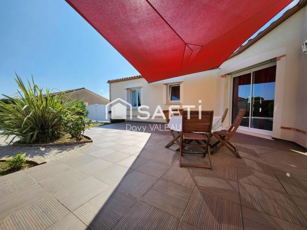 Maison de 188m² sur 980M² de terrain à CHANTONNAY au calme.