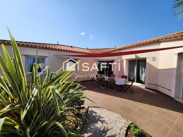 Maison de 188m² sur 980M² de terrain à CHANTONNAY au calme.