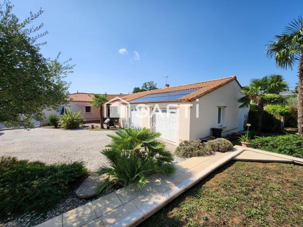 Maison de 188m² sur 980M² de terrain à CHANTONNAY au calme.