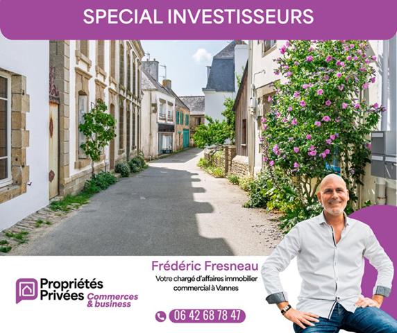MURS COMMERCIAUX LOUÉS - RENTABILITÉ 7,05 % - EMPLACEMENT PRIME GOLFE DU MORBIHAN