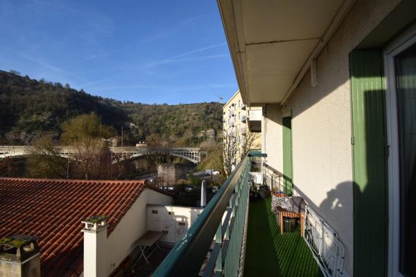 Appartement à vendre 3 pièces VUE SUR LE LOT CAHORS (46)