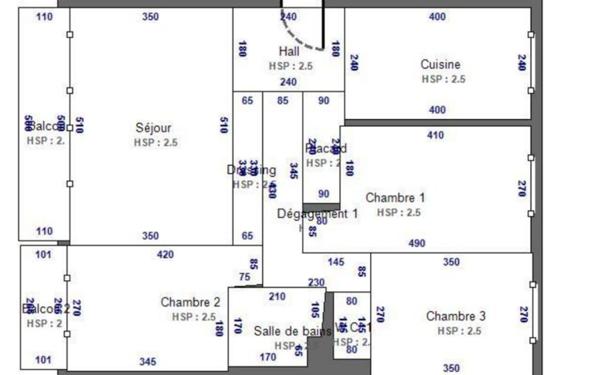 Appartement à vendre    4 pièces • 76,58 m2 Oullins