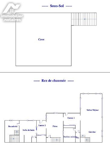 Maison d'habitation T4 (159 m2 - surface habitable)