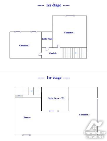 Maison d'habitation T4 (159 m2 - surface habitable)