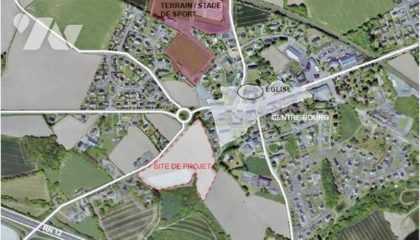 Terrain à bâtir, borné et viabilisé de 511 m² à 821 m² - Lotissement "Le Pré de l'Etang"