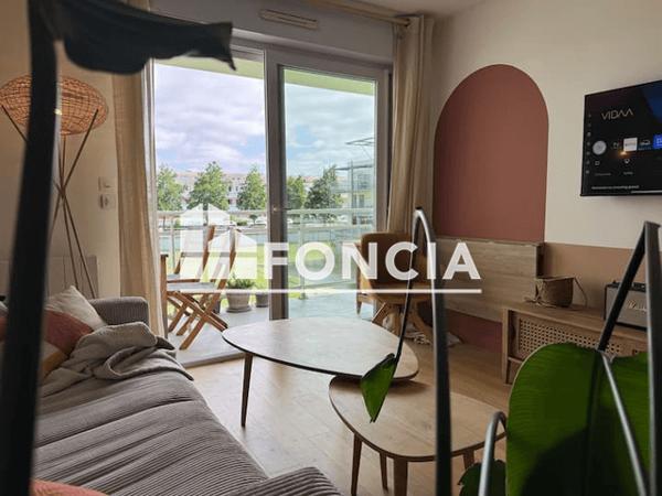 Location Appartement meublé 2 pièces 34.61 m² - 6 RUE GEORGES MORVAN La Rochelle 17000