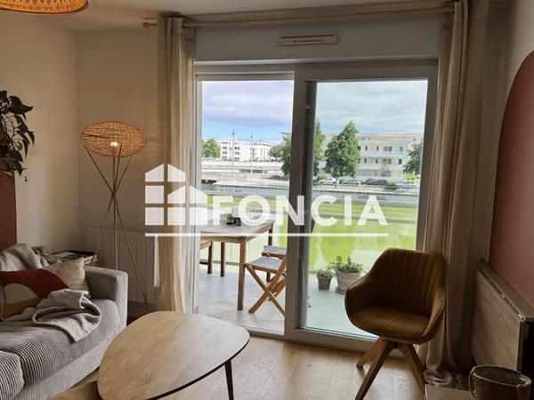 Location Appartement meublé 2 pièces 34.61 m² - 6 RUE GEORGES MORVAN La Rochelle 17000