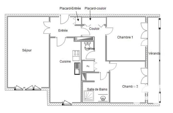 Appartement à vendre 3 pièces 66 m² Créteil