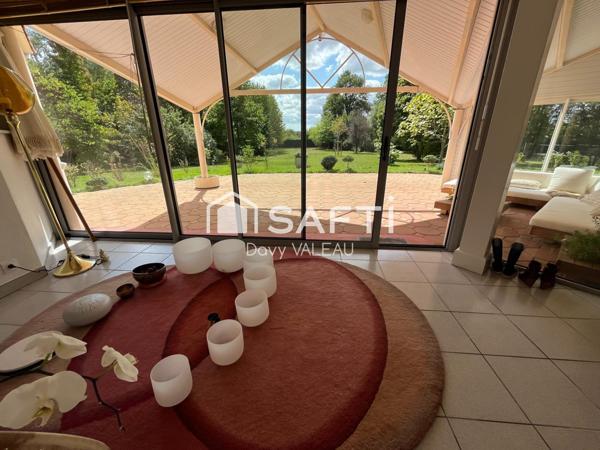 Villa d'architecte de 176m² sur 6000m² de terrain