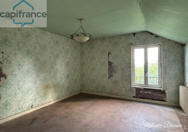 🏡 A VENDRE – FOURMIES 59610- MAISON 2 CHAMBRES – 90M² -  CHOUETTE POTENTIEL