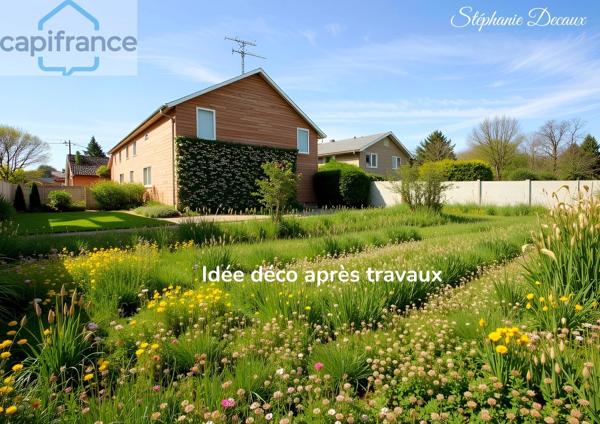🏡 A VENDRE – FOURMIES 59610- MAISON 2 CHAMBRES – 90M² -  CHOUETTE POTENTIEL