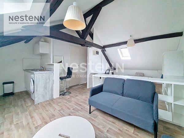 ORLEANS Cathédrale - Grand studio sans travaux, petite copropriété et faibles charges