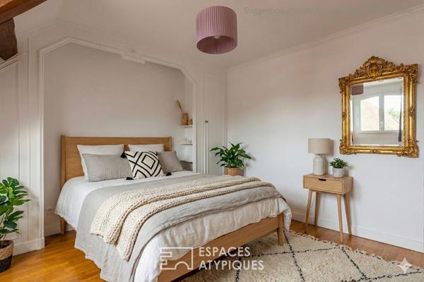 Duplex de caractère avec vue sur les Halles