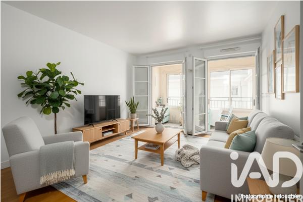 Appartement à vendre 3 pièces 70,62 m² Le Plessis-Robinson