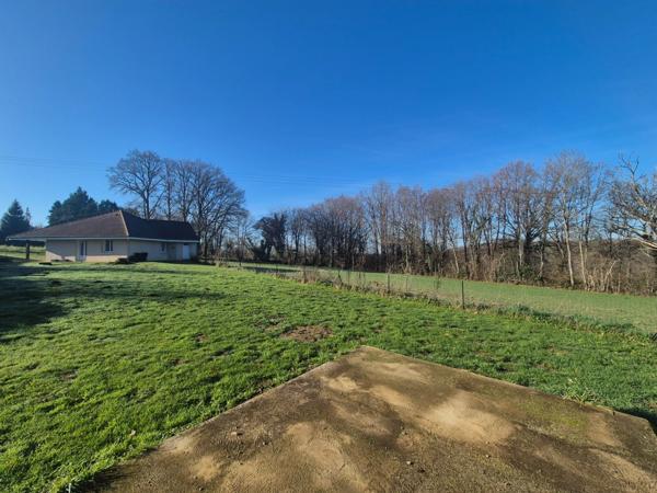 Maison de 85 plain-pied 3 pièces, jardin cloturé de 1000 m² Chéniers (23)