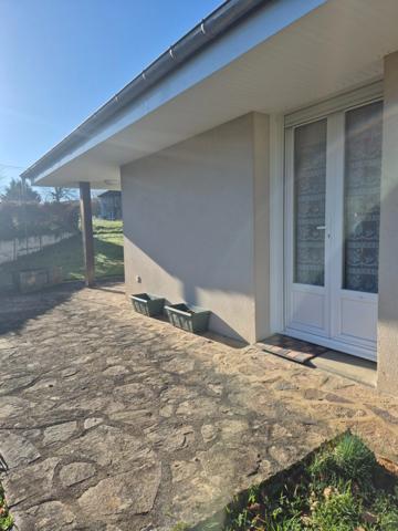 Maison de 85 plain-pied 3 pièces, jardin cloturé de 1000 m² Chéniers (23)