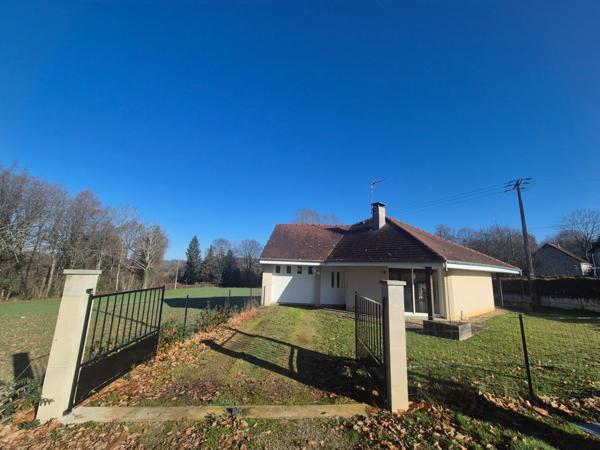 Maison de 85 plain-pied 3 pièces, jardin cloturé de 1000 m² Chéniers (23)