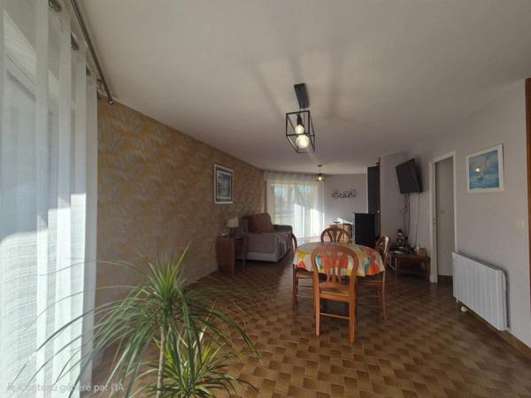 Maison de 85 plain-pied 3 pièces, jardin cloturé de 1000 m² Chéniers (23)