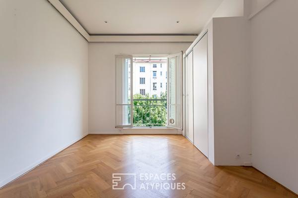 Appartement familial face au parc