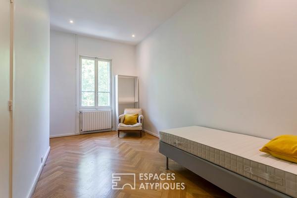 Appartement familial face au parc