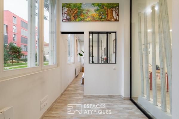 Atelier d’artiste réhabilité dans un ancien cloître – Wazemmes