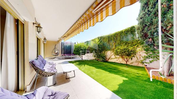 NICE - OUEST / L'ARCHET : MAGNIFIQUE 3 PIÈCES AVEC JOLI JARDIN AU CALME