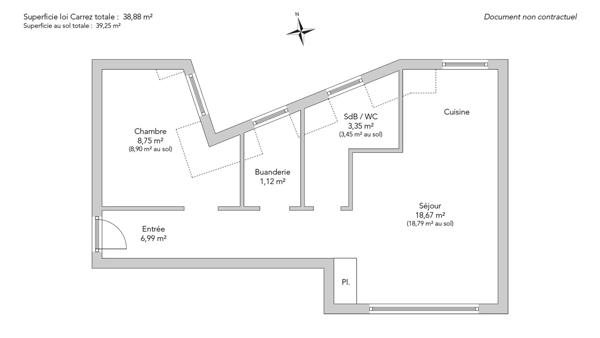 Appartement Paris 16e - JASMIN