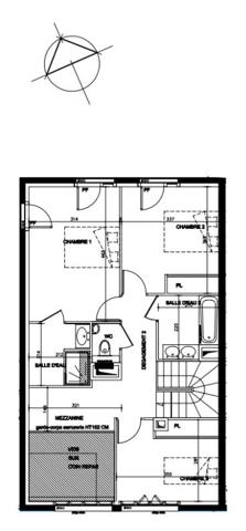 Appartements atypiques de style loft 69003 Lyon 4 pièce(s)  84,55m2  avec 71 M²  Terrasse