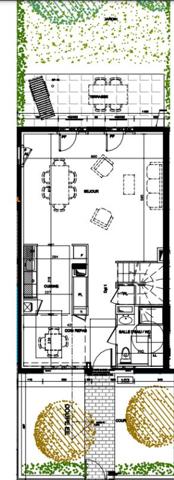 Appartements atypiques de style loft 69003 Lyon 4 pièce(s)  84,55m2  avec 71 M²  Terrasse