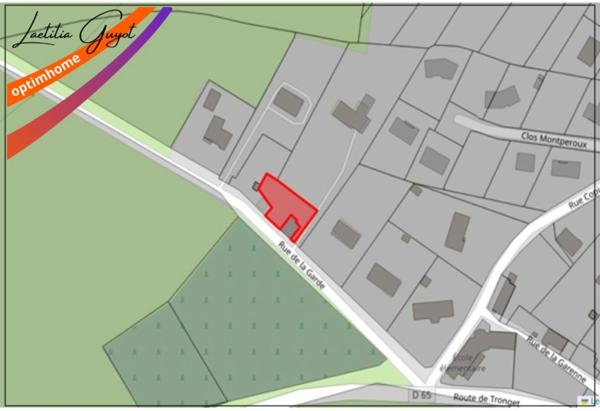 Terrain constructible à vendre à Cressanges – 470 m²