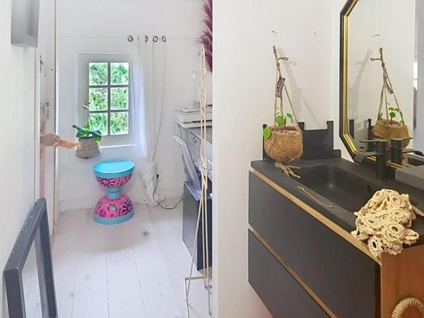 Charmant bout de longère toulousaine avec jardin intimiste, 1 place de parking