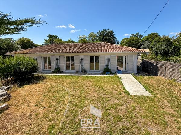 Mérignac Capeyron -Maison de plain-pied 109 m² - parcelle de 578 m²