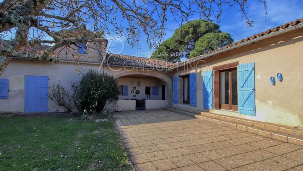 VENTE 45MN NORD TOULOUSE CHÂTEAU DÉPENDANCES PARC 23HA
