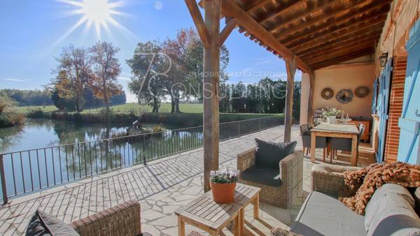 VENTE 45MN NORD TOULOUSE CHÂTEAU DÉPENDANCES PARC 23HA