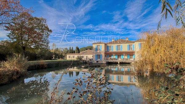 VENTE 45MN NORD TOULOUSE CHÂTEAU DÉPENDANCES PARC 23HA