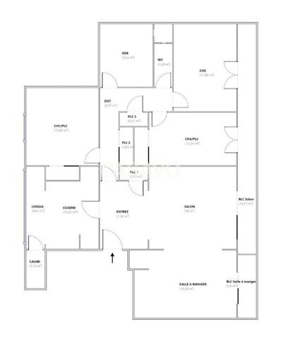 Vente Appartement 5 pièces de 111m² - 13100 Aix-en-Provence