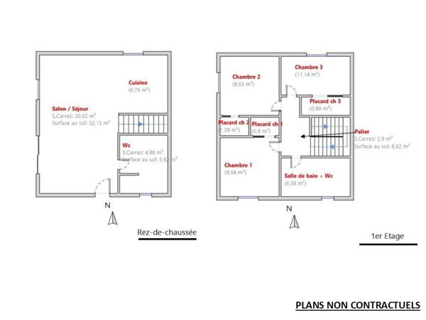 Maison
         4 pièces
        - 120 m² Exclusivité 299 000 € *