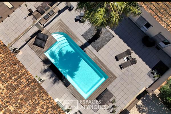 Mas contemporain avec piscine en Camargue