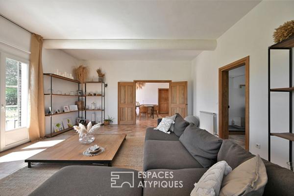 Mas contemporain avec piscine en Camargue