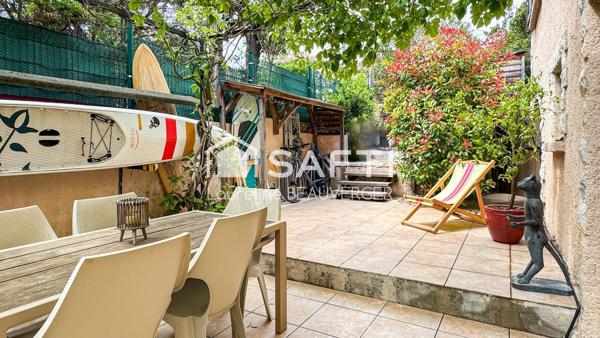 Appartement entre plage et centre-village