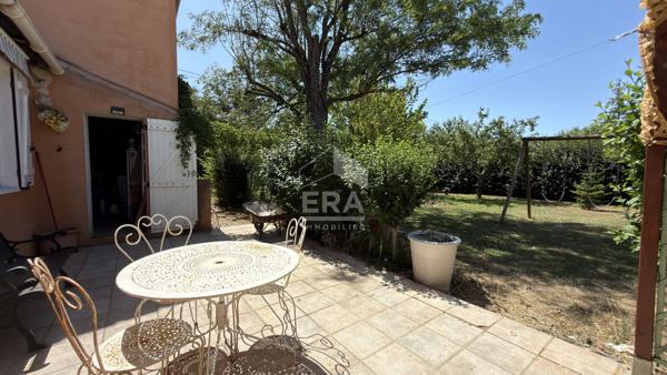 A VENDRE 83470 SAINT MAXIMIN LA SAINTE BAUME MAISON DE PLAIN PIED TYPE 4 DE 108M²  SUR 2450 M² DE JARDIN PISCINE GARAGE ET STUDIO INDEPENDANT