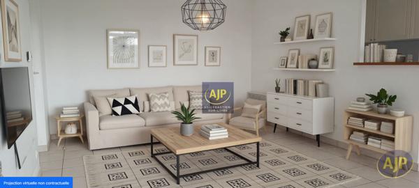 Appartement à vendre Nantes - 3 pièces, 59m² avec 2 chambre(s) à 213 500€ - AJP Immobilier Saint-Sébastien-sur-Loire