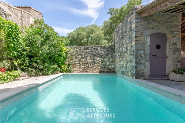 Ancien presbytère rénové et son jardin secret
