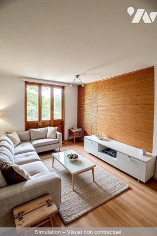 À vendre, un bel appartement traversant de 88,69 m² situé au deuxième et dernier étage d'une co...