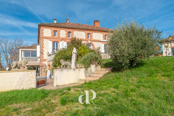 Cazes-Mondenard (82110) Charmante Maison de Maître avec 14 hectares
