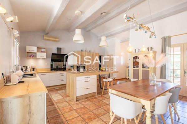 Belle maison familiale avec piscine et grand terrain