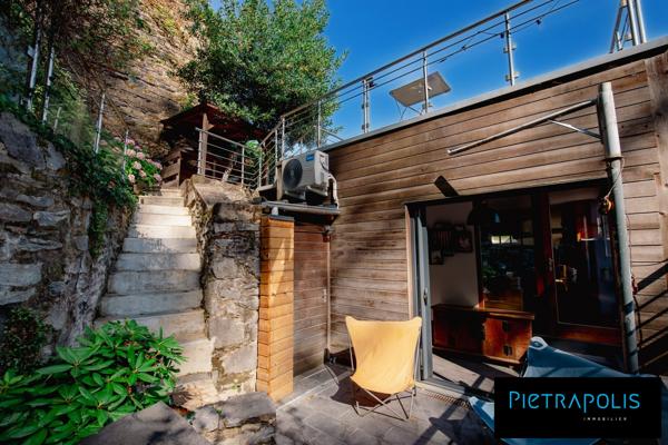 T4 vue imprenable sur l'île Barbe - terrasse sur les toîts